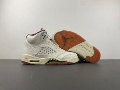 cheap quality Air Jordan 5 El Grito Sail and Dark Pony